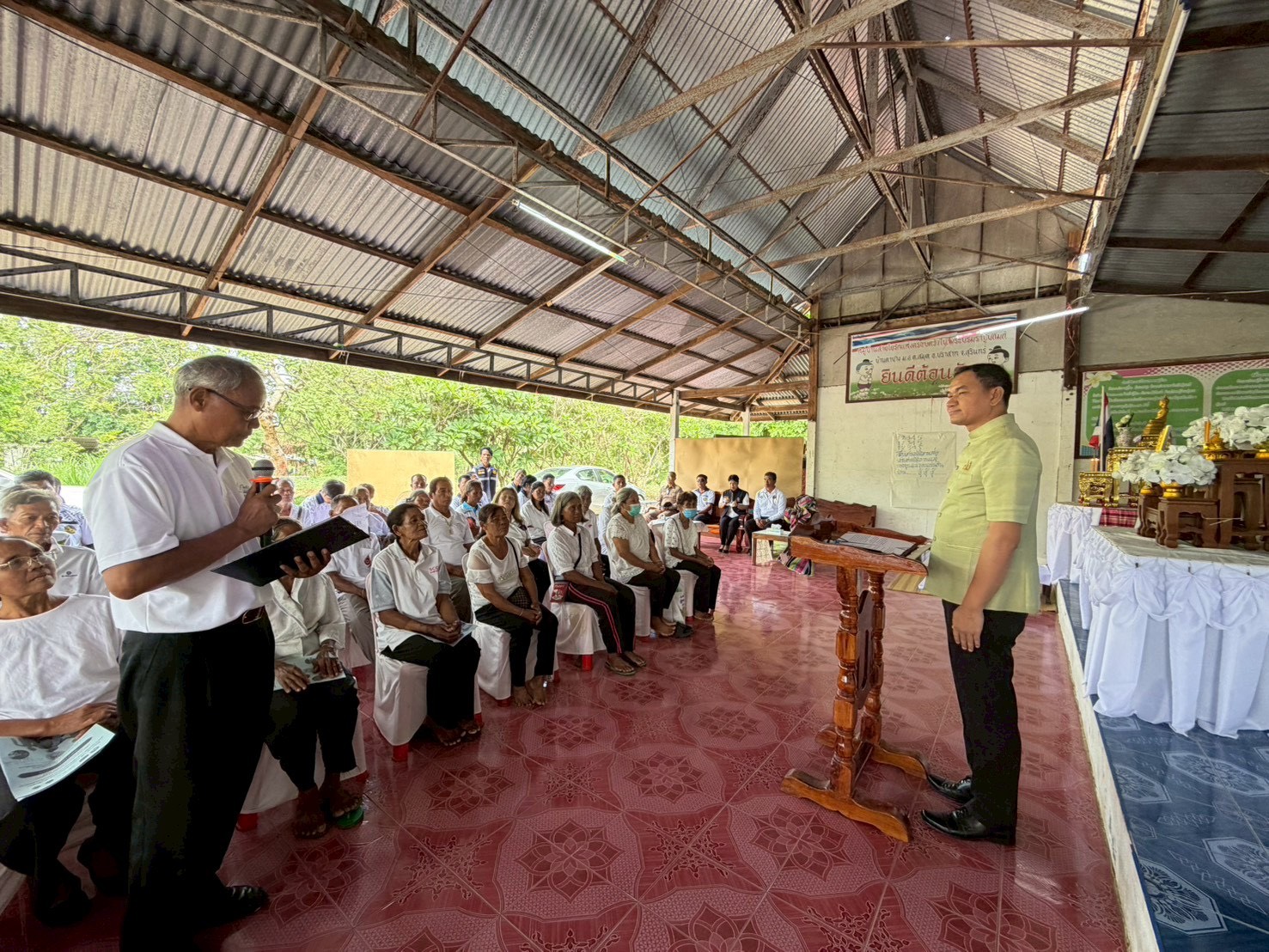 สพอ.ปราสาท ขับเคลื่อนโครงการ 128 กองทุนแม่ของแผ่นดิน สืบสานพระราชปณิธานสมเด็จพระบรมราชชนนีพันปีหลวง เพื่อการแก้ไขปัญหายาเสพติดอย่างยั่งยืน ประจำปีงบประมาณ พ.ศ.2569